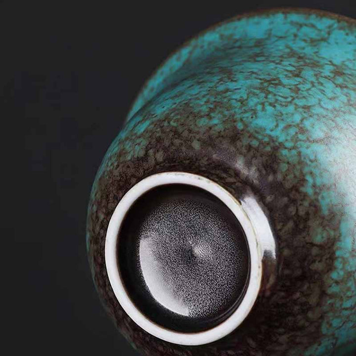 Buddha Stones Traditionnel Pin Vert Céramique Gaiwan Sancai Tasse à Thé Kung Fu Tasse à Thé Et Soucoupe Avec Couvercle