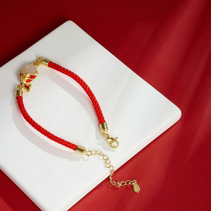 Collier pendentif porte-bonheur en calcédoine et Buddha Stones