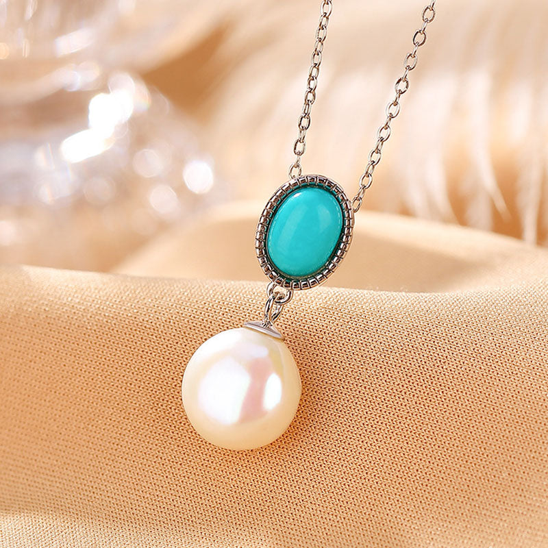 Collier pendentif bague boucles d'oreilles sagesse guérison perles turquoise argent sterling 925 Buddha Stones