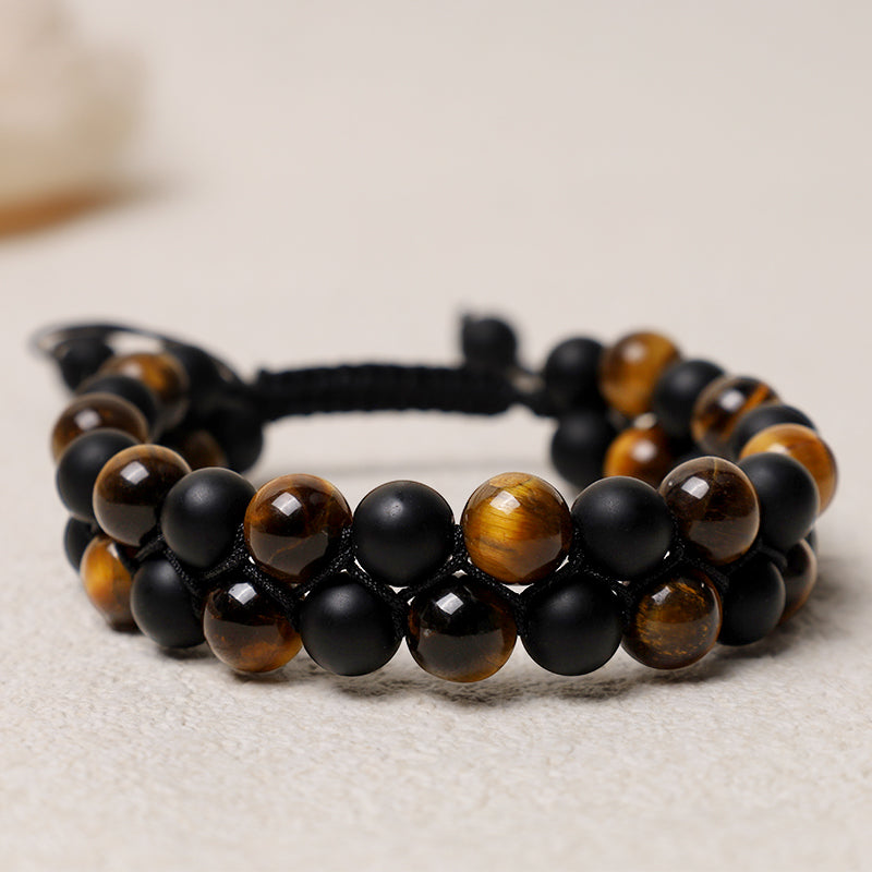 Bracelet de protection en œil de tigre - image 3