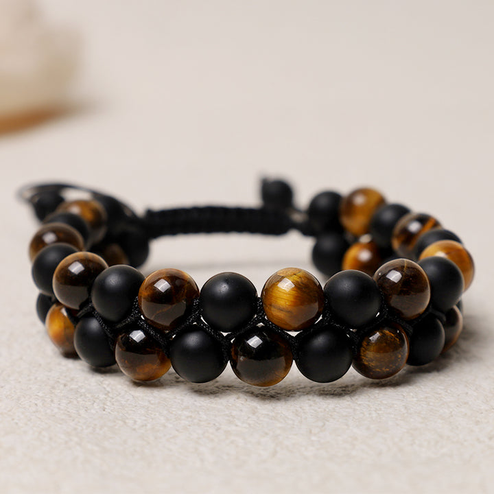 Bracelet de protection en œil de tigre - image 3