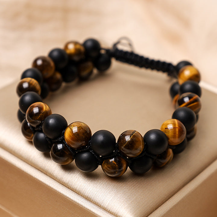 Bracelet de protection en œil de tigre - image 5