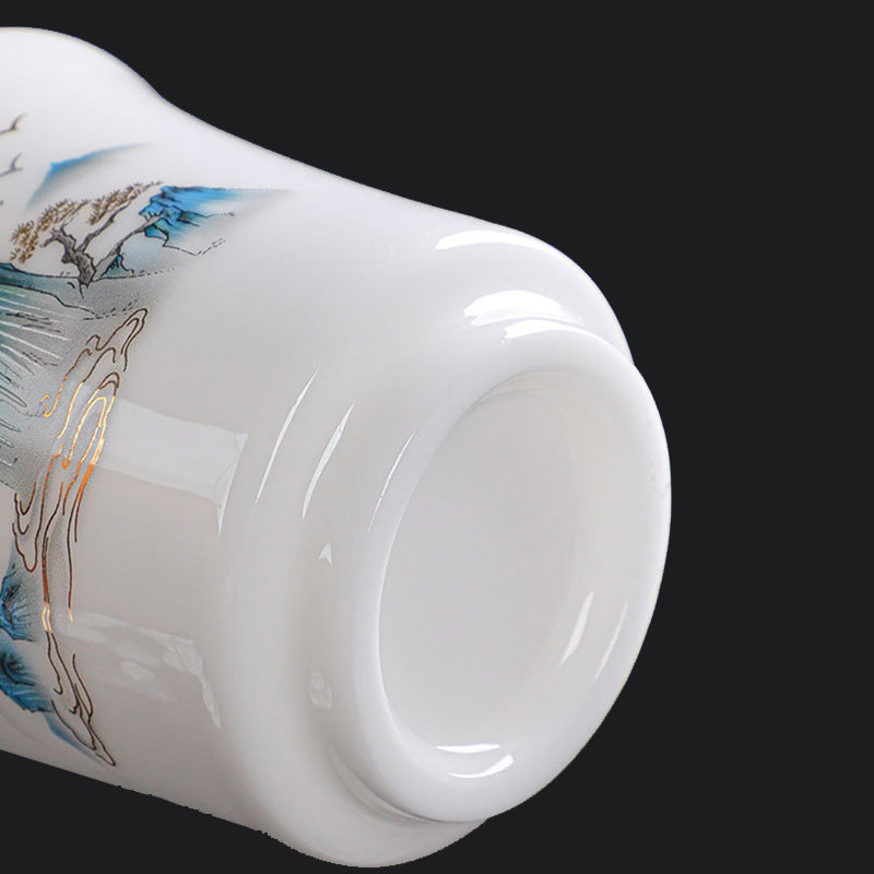 Buddha Stones Montagnes Rivières Arbre Tasse à Thé en Céramique Tasse à Thé Kung Fu 120 ml