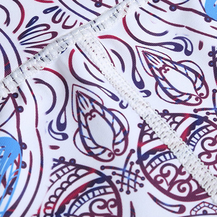 Pantalon imprimé Buddha Stones Fleurs Feuilles Oiseaux Leggings de sport Fitness Yoga Pantalons de yoga pour femmes - image 10