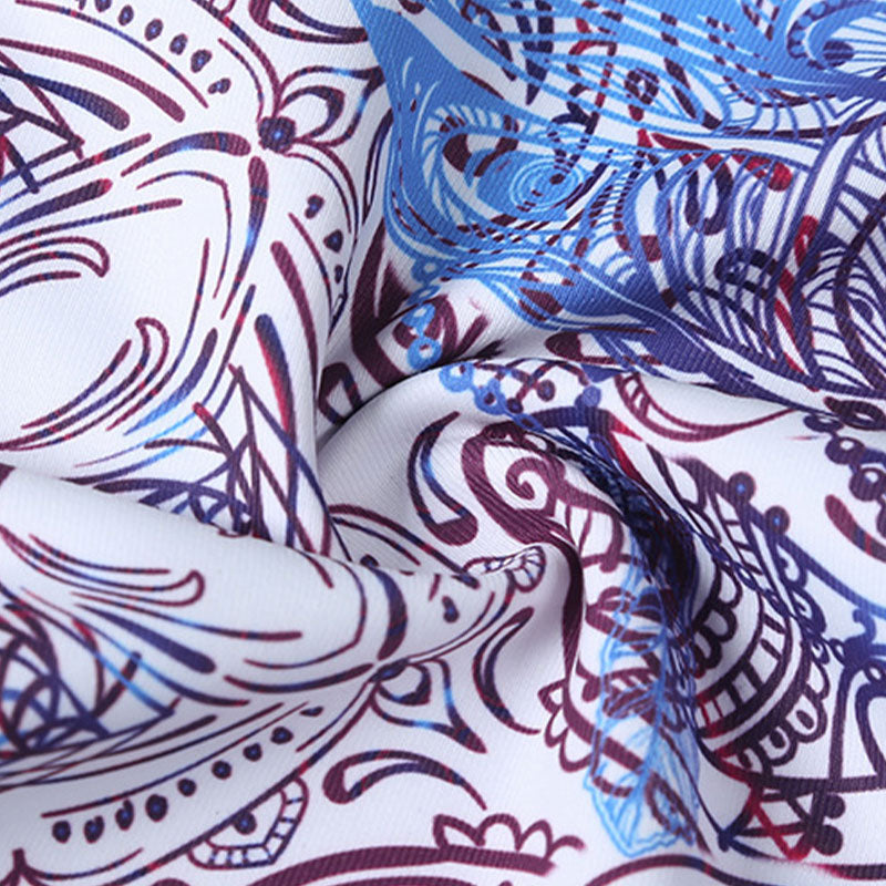 Pantalon imprimé Buddha Stones Fleurs Feuilles Oiseaux Leggings de sport Fitness Yoga Pantalons de yoga pour femmes - image 9