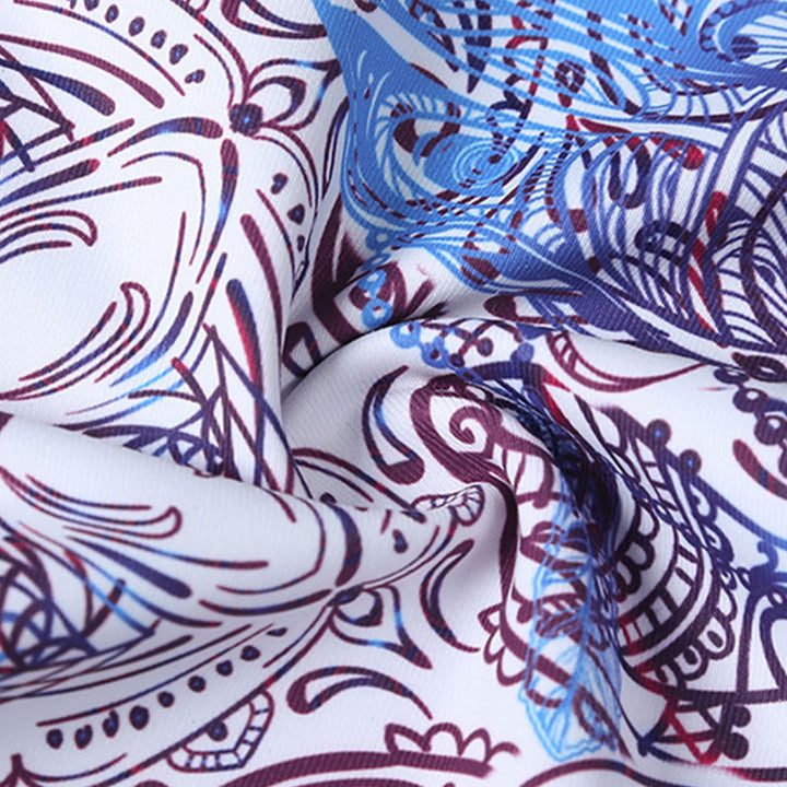 Pantalon imprimé Buddha Stones Fleurs Feuilles Oiseaux Leggings de sport Fitness Yoga Pantalons de yoga pour femmes - image 9