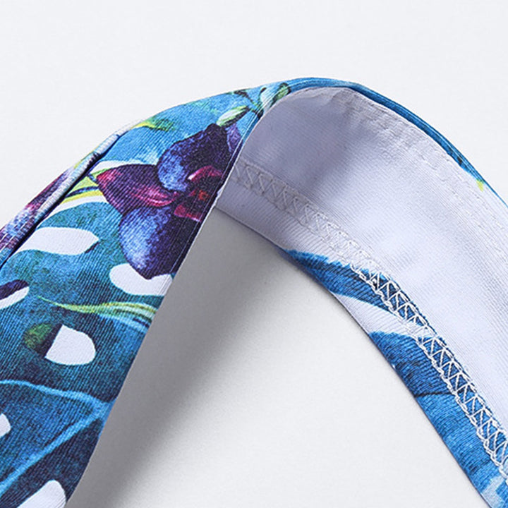 Ensemble de yoga pour femme avec haut et pantalon imprimé fleurs de tournesol et feuilles de Buddha Stones 2 pièces - image 19