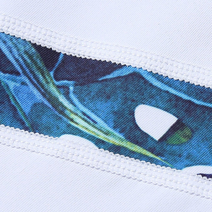 Ensemble de yoga pour femme avec haut et pantalon imprimé fleurs de tournesol et feuilles de Buddha Stones 2 pièces - image 20