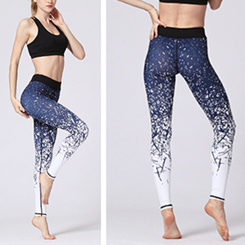Buddha Stones Lignes Mauvaises Herbes Fleurs Sakura Arbre Noir Pantalon Imprimé Sports Fitness Yoga Leggings Pantalons De Yoga Pour Femmes - image 21