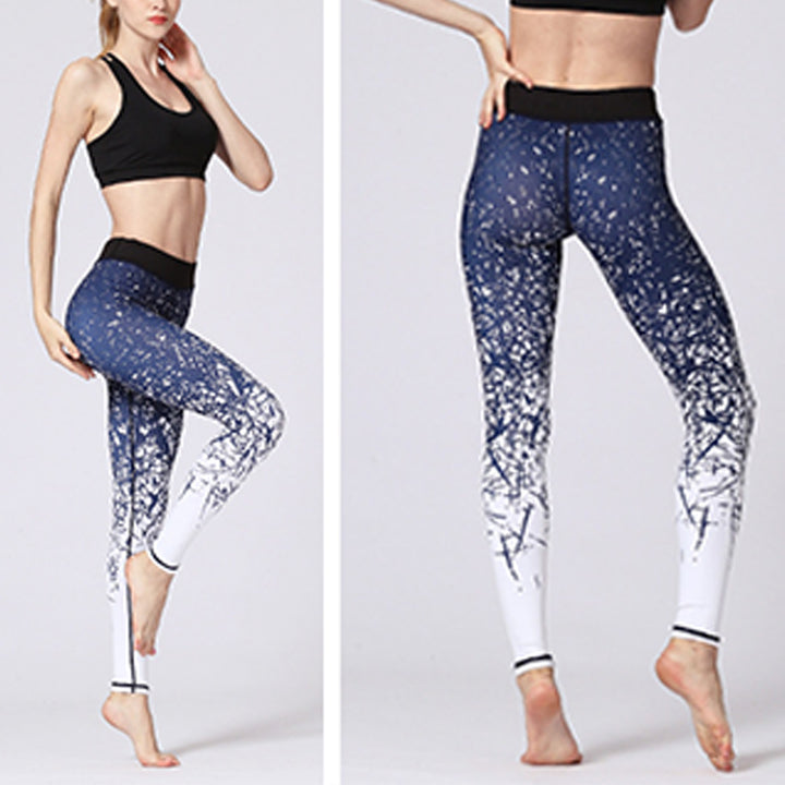 Buddha Stones Lignes Mauvaises Herbes Fleurs Sakura Arbre Noir Pantalon Imprimé Sports Fitness Yoga Leggings Pantalons De Yoga Pour Femmes - image 21