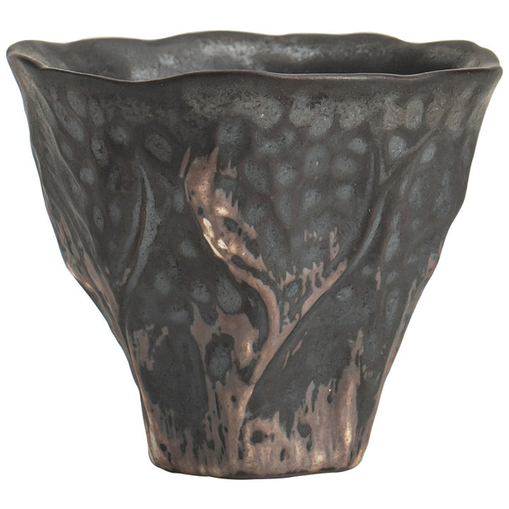 Tasse à thé en céramique zen en forme de fleur de lotus en Buddha Stones Tasse à thé Kung Fu 50 ml