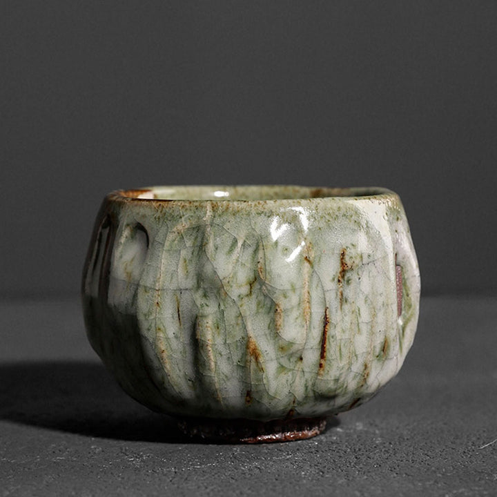 Tasse à thé en céramique chinoise Jianzhan, fabriquée à la main avec des Buddha Stones, texture de glace craquelée simple, tasse à thé Kung Fu