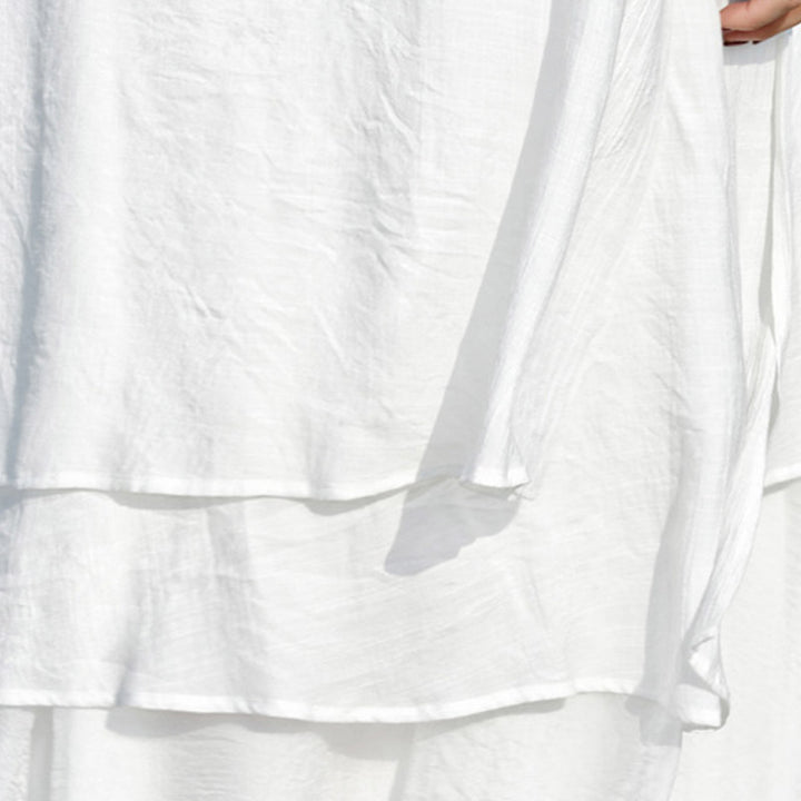 Ensemble de 2 pièces en coton et lin avec haut et pantalon pour femme Buddha Stones - image 9