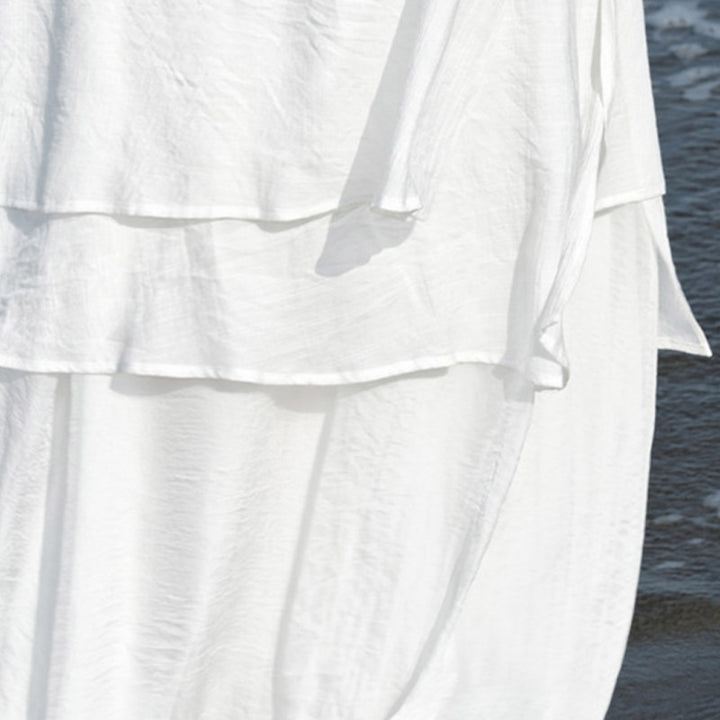 Ensemble de 2 pièces en coton et lin avec haut et pantalon pour femme Buddha Stones - image 8