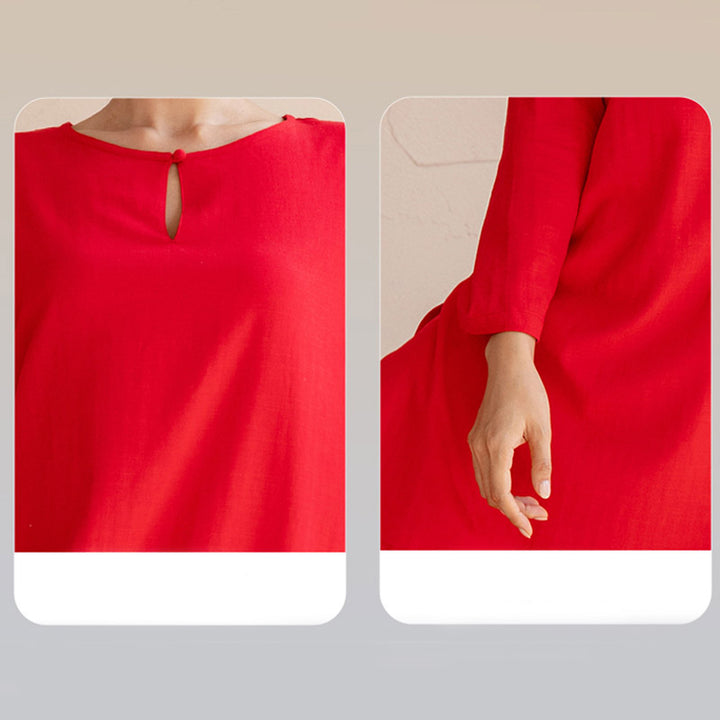 Ensemble de 2 pièces Buddha Stones haut et pantalon pour femme, design simple, pour la méditation, le yoga, le Tai Chi - image 19