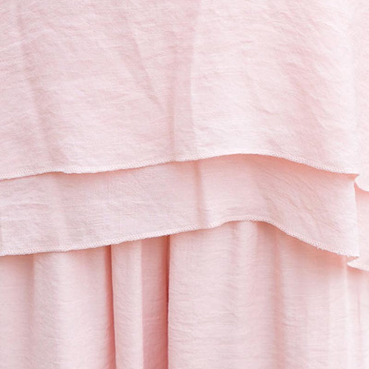 Ensemble de 2 pièces en coton et lin pour femme avec haut et pantalon uni Motif Buddha Stones Yoga Zen Tai Chi - image 8