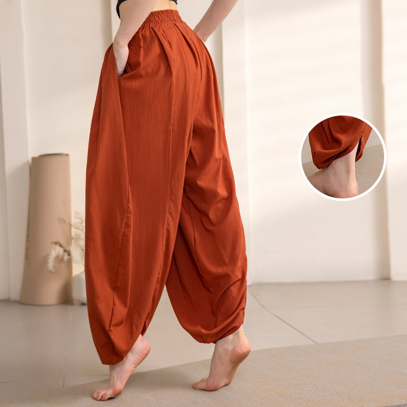 Pantalon de yoga simple Buddha Stones pour femme - Pantalon de sport, fitness, yoga - image 4