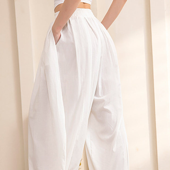 Pantalon de yoga simple Buddha Stones pour femme - Pantalon de sport, fitness, yoga - image 15