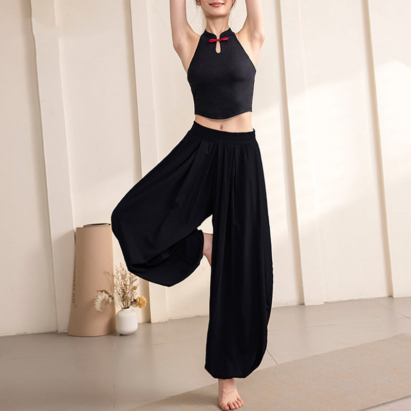 Pantalon de yoga simple Buddha Stones pour femme - Pantalon de sport, fitness, yoga - image 23