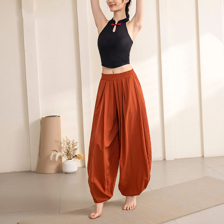 Pantalon de yoga simple Buddha Stones pour femme - Pantalon de sport, fitness, yoga - image 3