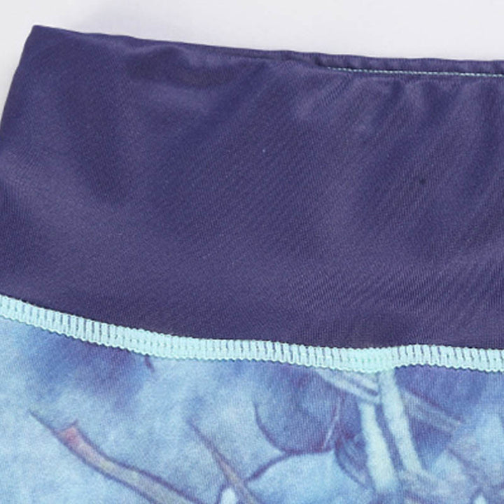 Pantalon de yoga imprimé Buddha Stones Lotus Flower pour femme - image 16