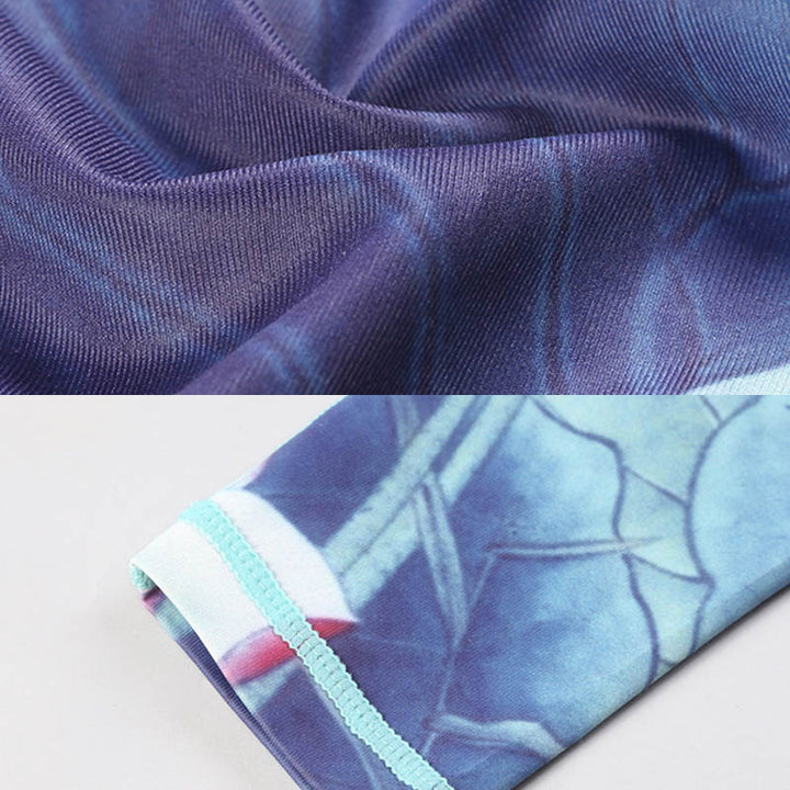 Pantalon de yoga imprimé Buddha Stones Lotus Flower pour femme - image 18