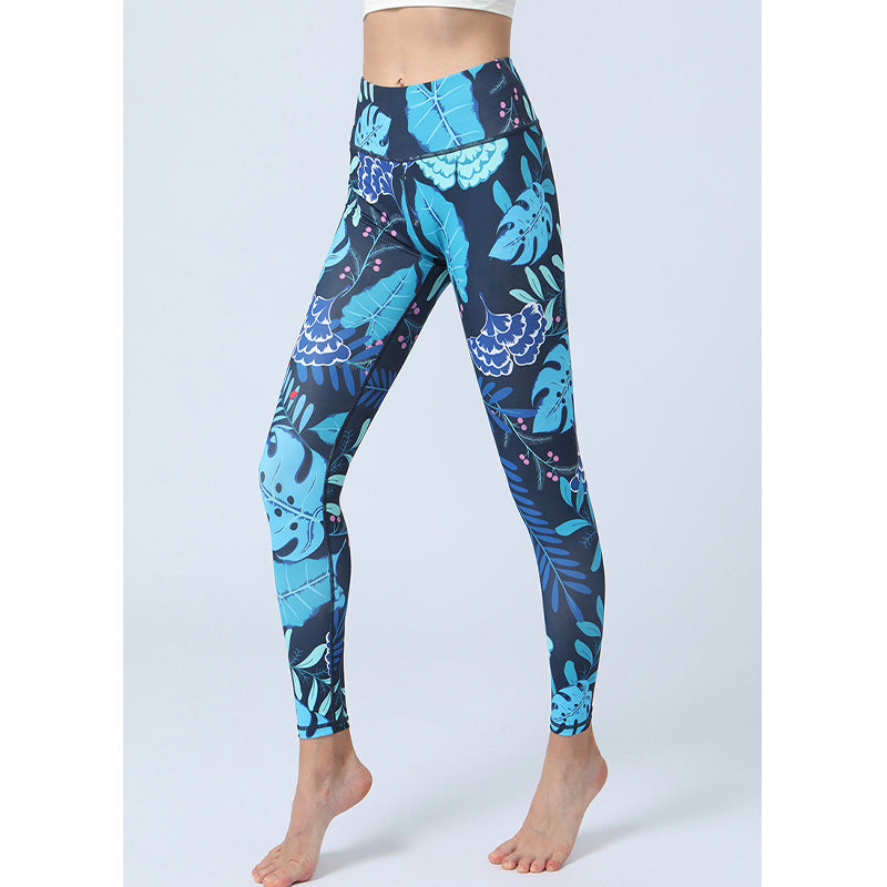 Pantalon imprimé Buddha Stones Leaves Sports Fitness Yoga Leggings taille haute Pantalon de yoga pour femme - image 6