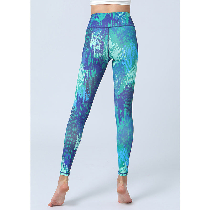 Pantalon imprimé Buddha Stones Leaves Sports Fitness Yoga Leggings taille haute Pantalon de yoga pour femme - image 9