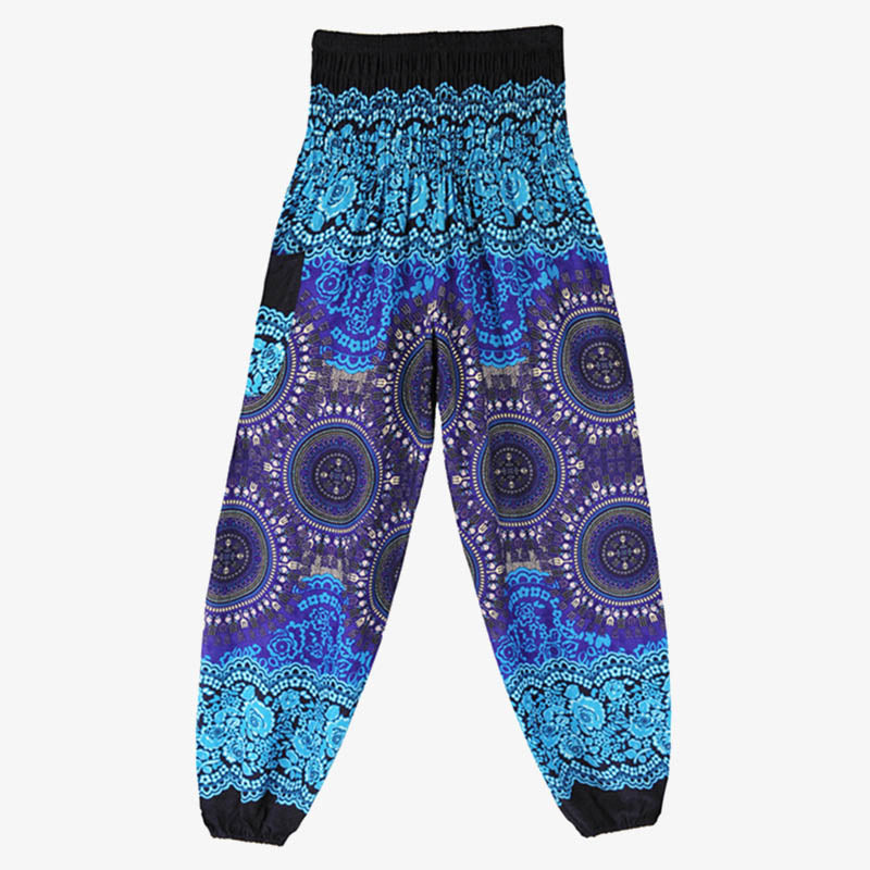 Pantalon de yoga ample style sarouel avec Buddha Stones pour femme - image 17