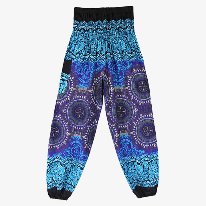 Pantalon de yoga ample style sarouel avec Buddha Stones pour femme - image 17