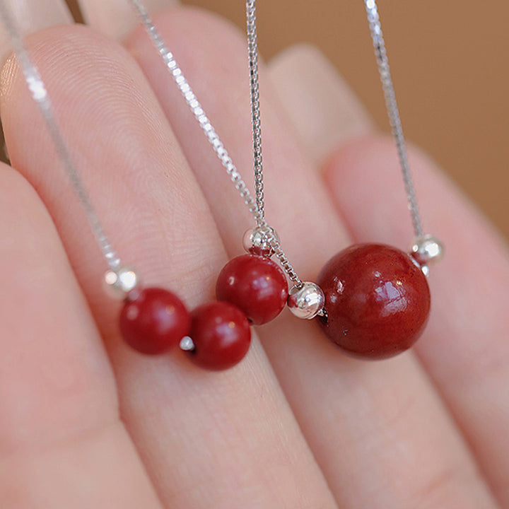 Collier pendentif en argent sterling 925 avec Buddha Stones