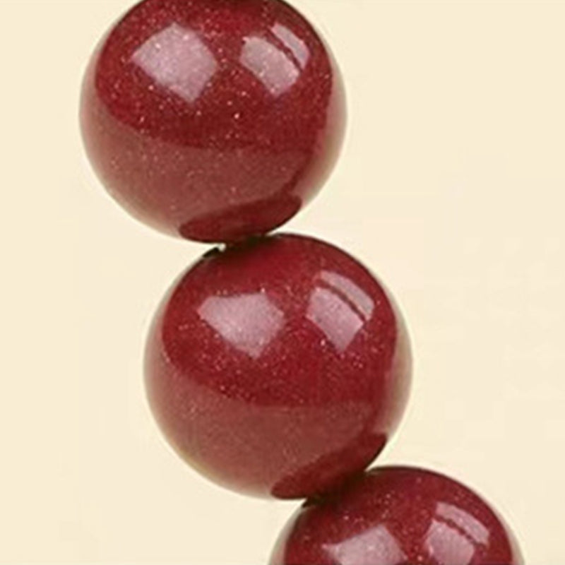 Bracelet de bénédiction des quatre bêtes en argent sterling 925 et cinabre naturel de Buddha Stones - image 16