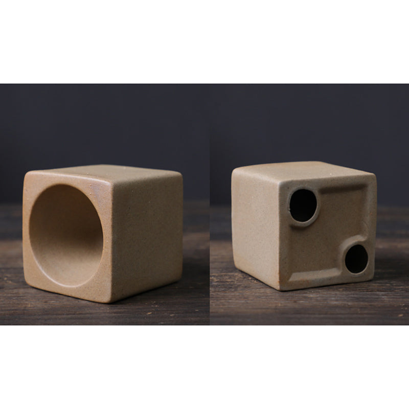 Tasse à café en céramique dégradée vintage Buddha Stones pour thé, café, latte, expresso, avec base, 200 ml
