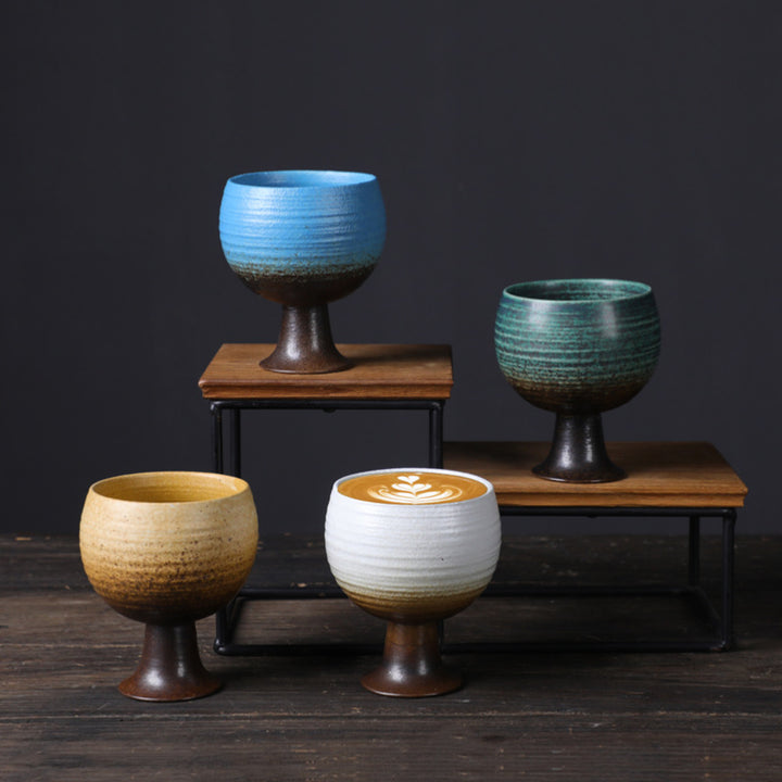 Tasse à café en céramique de petite capacité avec motif de Buddha Stones , tasse à vin, tasse à thé et à café, 170 ml