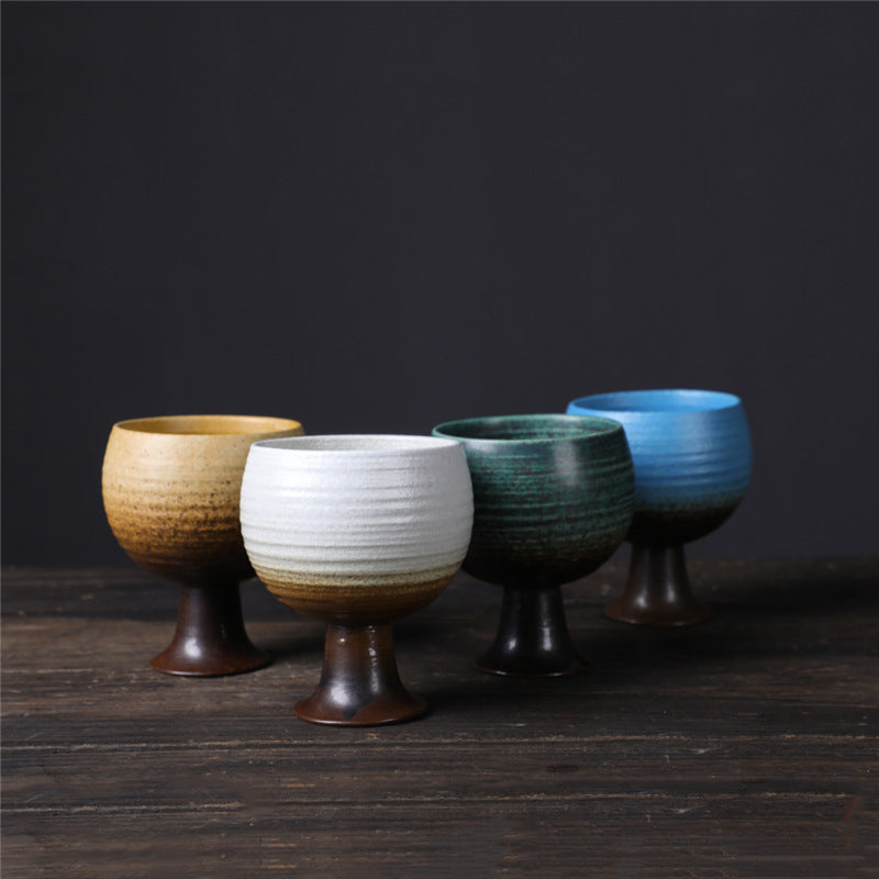 Tasse à café en céramique de petite capacité avec motif de Buddha Stones , tasse à vin, tasse à thé et à café, 170 ml