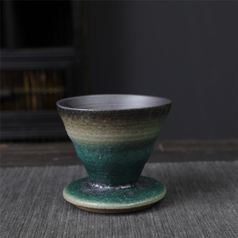 Tasse à café en céramique au design vintage Buddha Stones , tasse à thé, expresso, 150 ml