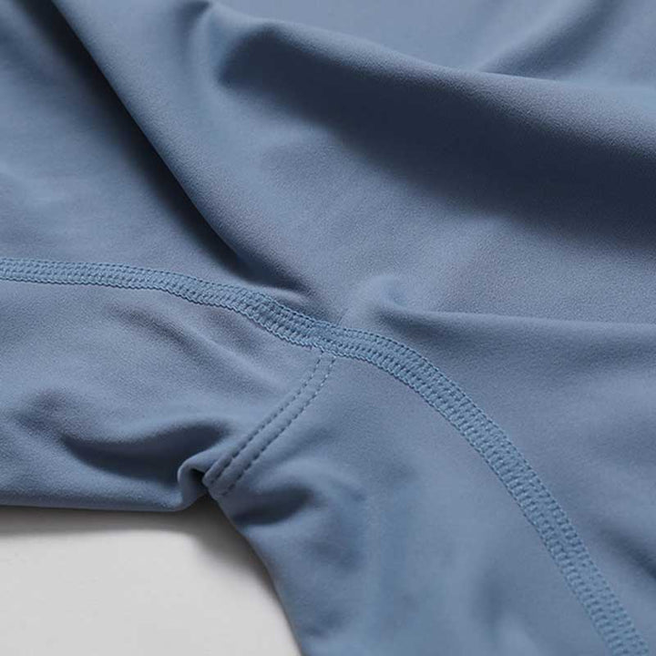 Combinaison à manches courtes et fermeture éclair en Buddha Stones femme, combinaison de sport, de fitness, de yoga - image 13