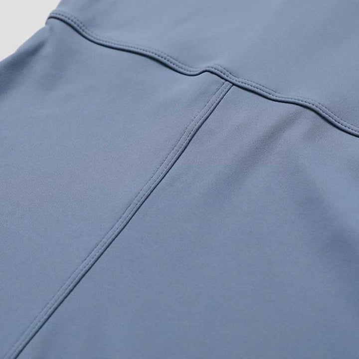 Combinaison à manches courtes et fermeture éclair en Buddha Stones femme, combinaison de sport, de fitness, de yoga - image 12