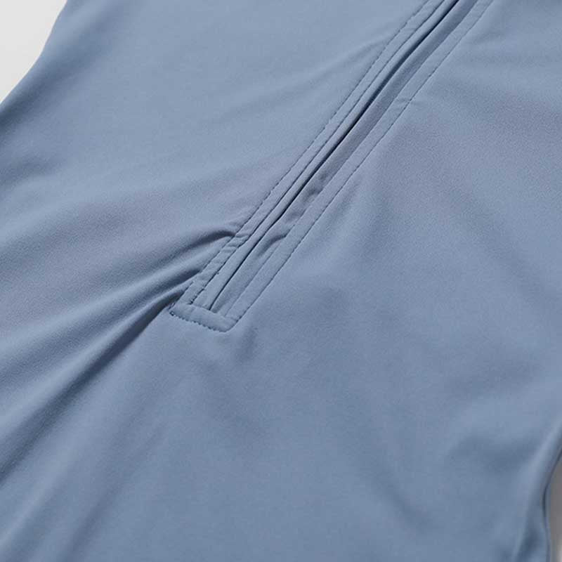 Combinaison à manches courtes et fermeture éclair en Buddha Stones femme, combinaison de sport, de fitness, de yoga - image 10