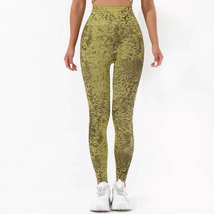 Débardeur court de fitness sans couture Buddha Stones, leggings taille haute, pantalons de sport, de gym, de yoga