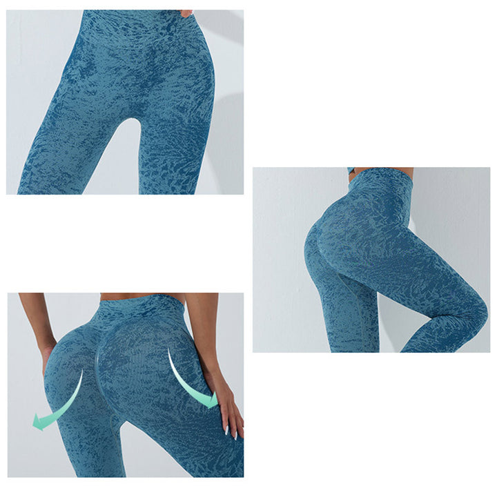 Débardeur court de fitness sans couture Buddha Stones, leggings taille haute, pantalons de sport, de gym, de yoga
