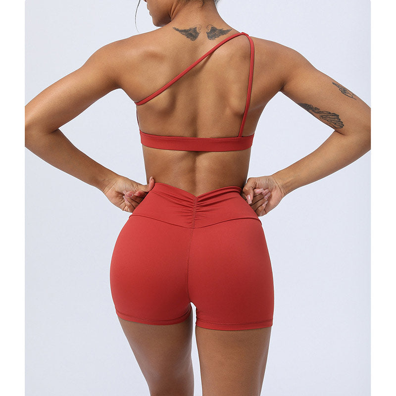 Ensemble de 2 pièces de Buddha Stones , haut dos nu, soutien-gorge, short, leggings, pantalon, tenue de fitness et de yoga - image 10