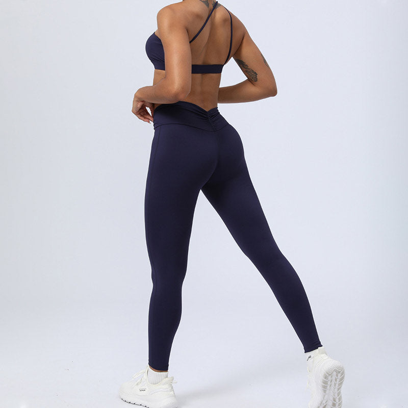 Ensemble de 2 pièces de Buddha Stones , haut dos nu, soutien-gorge, short, leggings, pantalon, tenue de fitness et de yoga - image 29