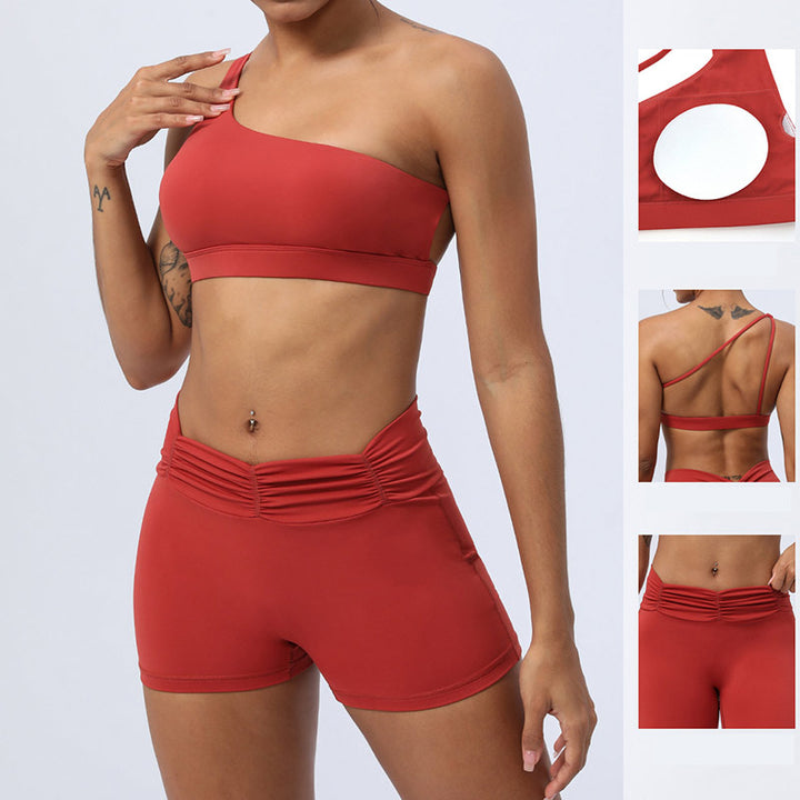 Ensemble de 2 pièces de Buddha Stones , haut dos nu, soutien-gorge, short, leggings, pantalon, tenue de fitness et de yoga - image 9