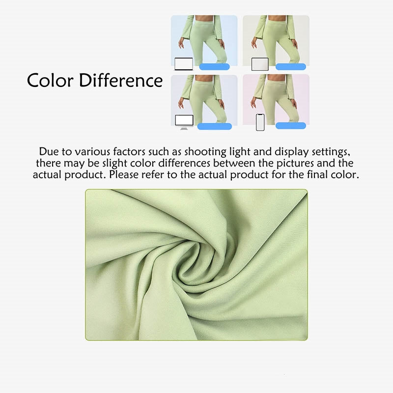 Buddha Stones Haut à manches longues et dos nu avec bretelles et soutien-gorge Pantalon évasé Tenue de fitness et de yoga - image 7