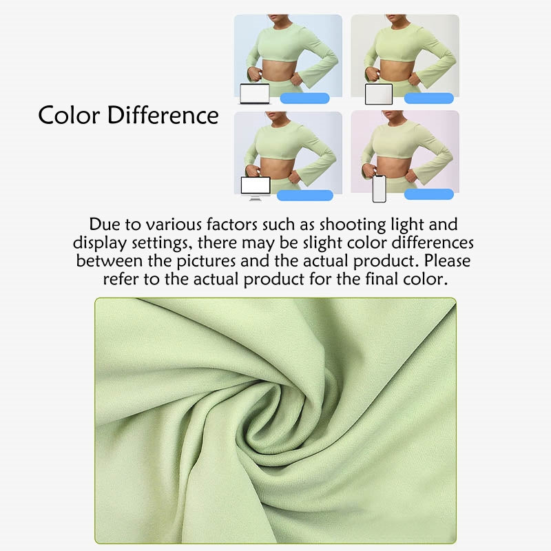 Buddha Stones Haut à manches longues et dos nu avec bretelles et soutien-gorge Pantalon évasé Tenue de fitness et de yoga - image 17