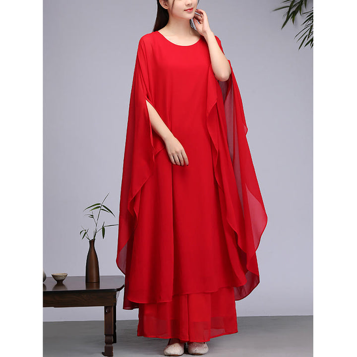 Robe mi-longue à motif simple Buddha Stones , pantalon à jambe large, vêtements de méditation, de pratique spirituelle zen, de yoga et de danse - image 12