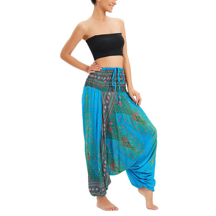 Pantalon Buddha Stones à deux styles - Bleu clair - US2-12, UK/AU6-16, EU34-44 (F) - image 7