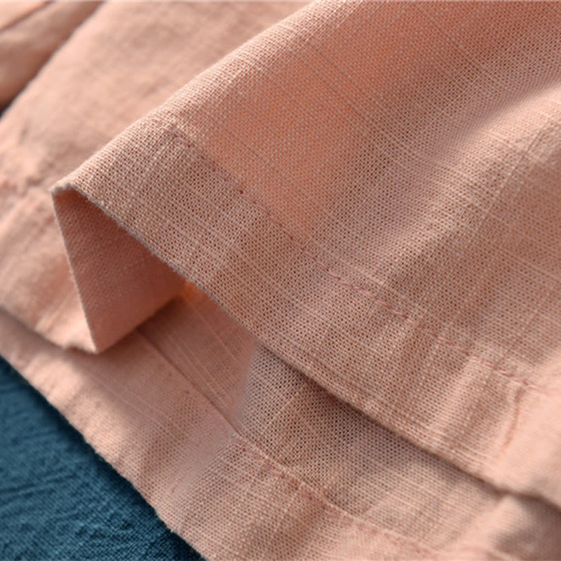 Pantalon large uni Buddha Stones pour danse et yoga pour femme avec poches - image 38