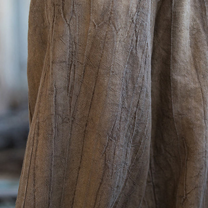 Pantalon sarouel rétro tie-dye Buddha Stones pour femme, pantalon de yoga décontracté avec poches - image 27